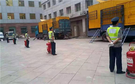 武清租赁发电机案例